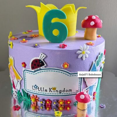 Ben and Holly themed cake