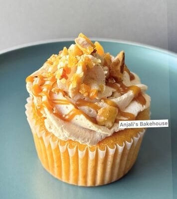 Butterscotch cupcake | muffins | Karamellmuffins