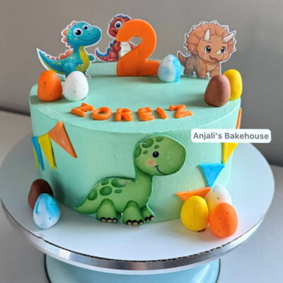 Dinosaur cake