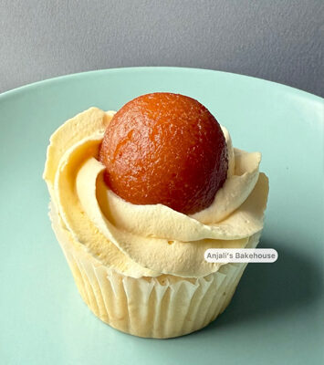 gulabjamun cupcake | muffins | gulabjamunmuffins