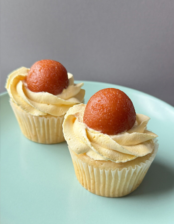gulabjamun cupcake | muffins | gulabjamunmuffins