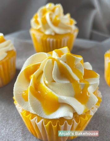 Mango cupcake | muffins | Mangomuffins