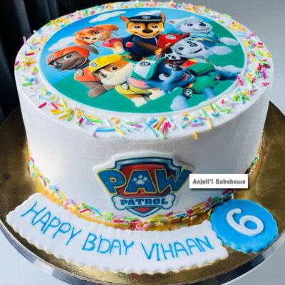 paw patrol cake
