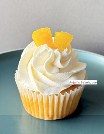 Pineapple cupcake | muffins | Ananasmuffins