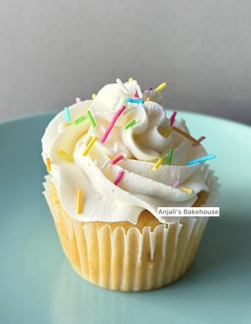 vanilla cupcakes | muffins | Vaniljemuffins