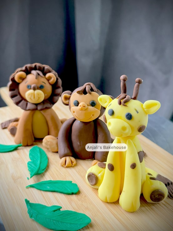 Jungle Animal themed cake | temakake | Jungeldyr-temakake