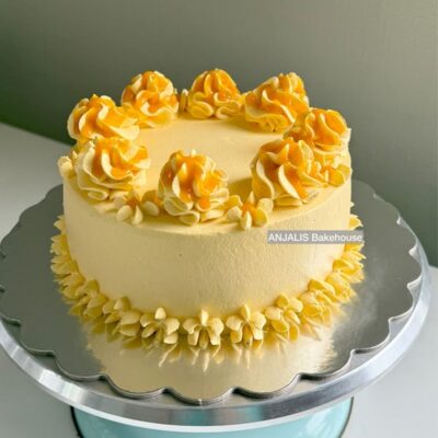 Mango pulp cake | kake | mangokake