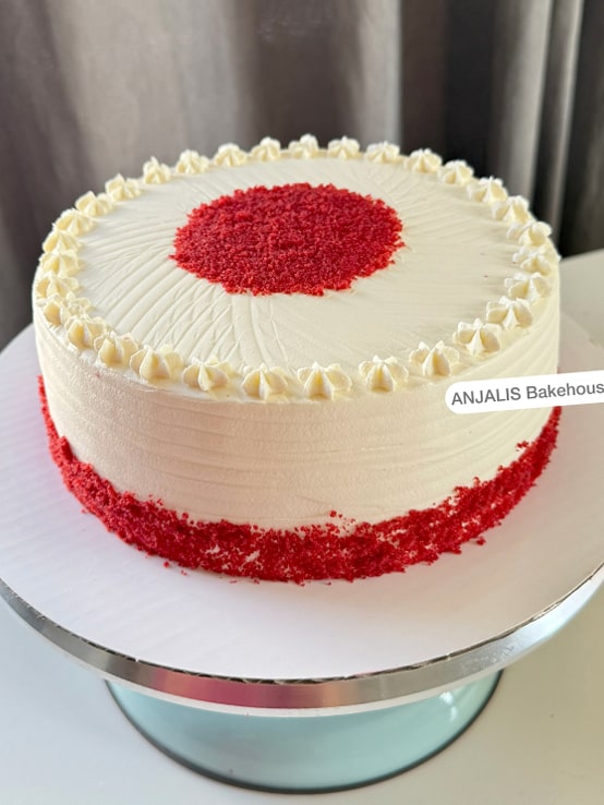 red velvet cake | kake | Rød fløyelskake