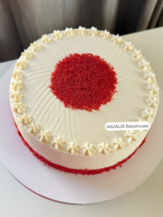 red velvet cake | kake | Rød fløyelskake