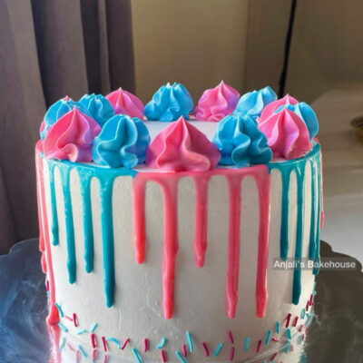 Baby Shower - Gender Reveal Cake