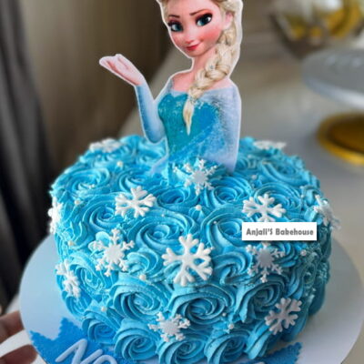 Elsa Frozen Princess Cake